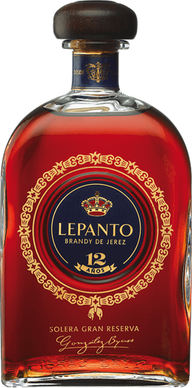 BRANDY LEPANTO SOLERA GRAN RESERVA 12Y. AST. 70 CL