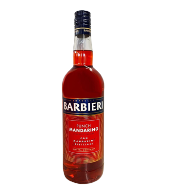 LIQUORE BARBIERI PUNCH MANDARINO 100 CL